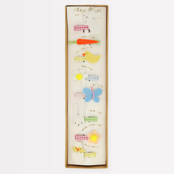 Easter Hair Clips - Where The Sidewalk Ends Toy Shop