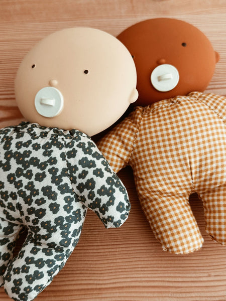 Gommu Mini Soft Baby- Almond - Where The Sidewalk Ends Toy Shop