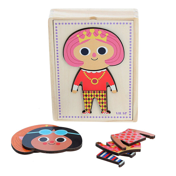 Jade - moody wooden puzzle - Ingela P.Arrhenius - Where The Sidewalk Ends Toy Shop