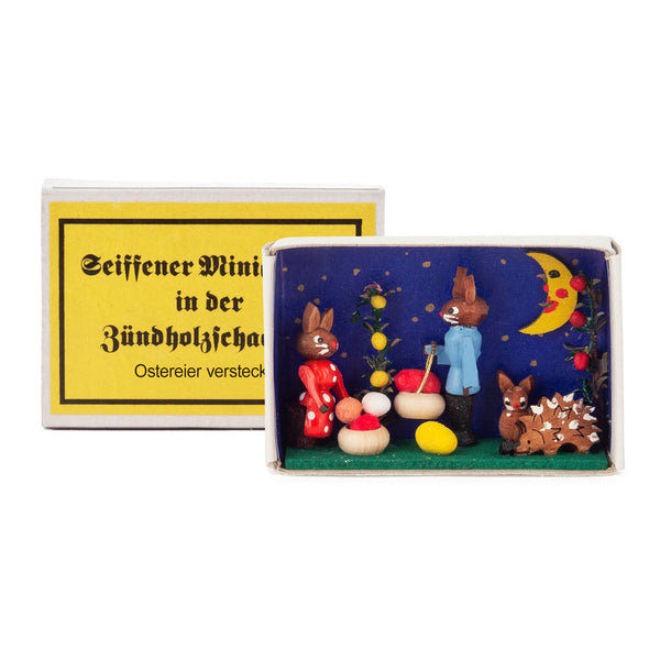 Wooden Matchbox Hiding Easter eggs - Where The Sidewalk Ends Toy Shop