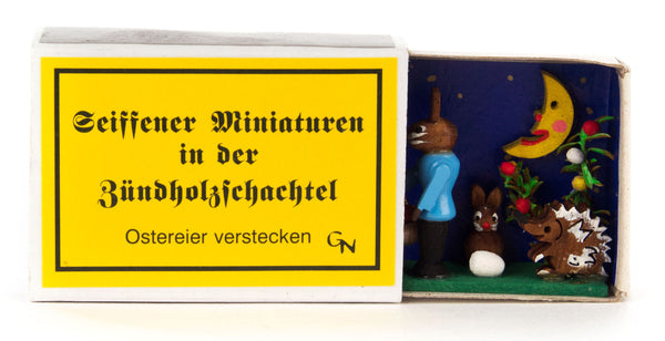 Wooden Matchbox Hiding Easter eggs - Where The Sidewalk Ends Toy Shop