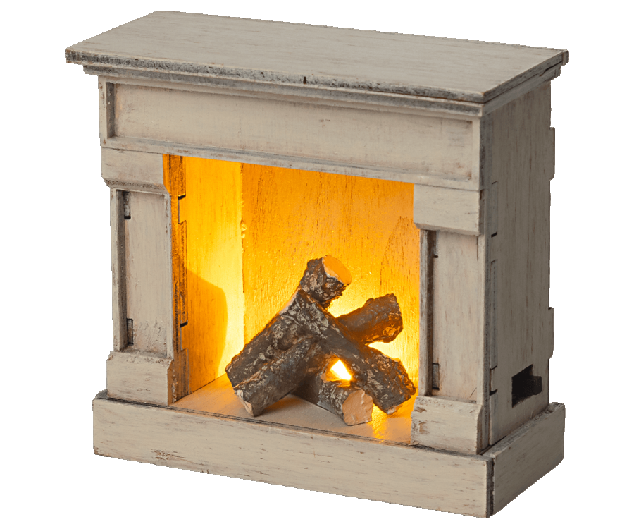 Fireplace Vintage Off white Mouse