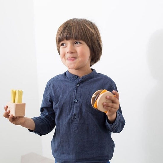 Hamburger Musical Play Set - Where The Sidewalk Ends Toy Shop