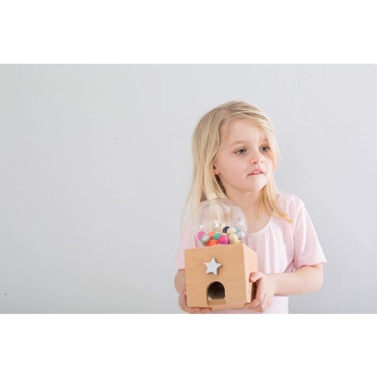 Gatcha Gatcha Wooden Gumball Dispenser - Where The Sidewalk Ends Toy Shop