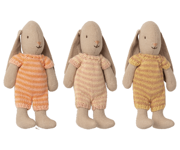 3 Micro Bunnies - Where The Sidewalk Ends Toy Shop