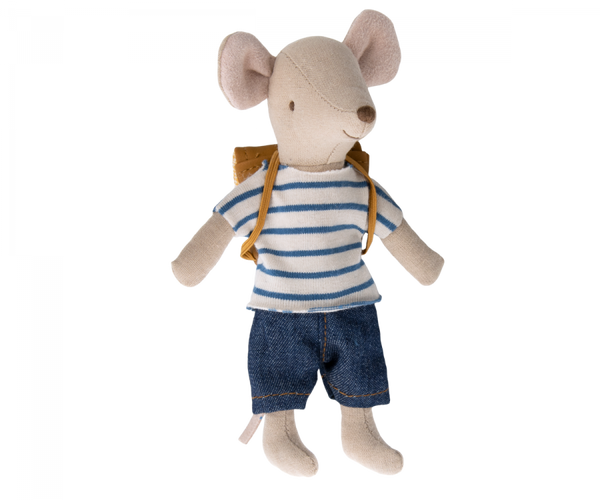 Tricycle mouse, Big brother with bag - Where The Sidewalk Ends Toy Shop
