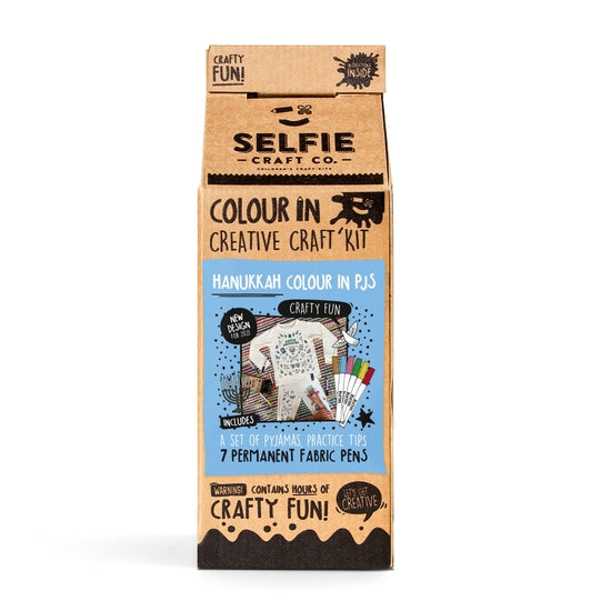 Hanukkah Colour In Pyjamas - Where The Sidewalk Ends Toy Shop