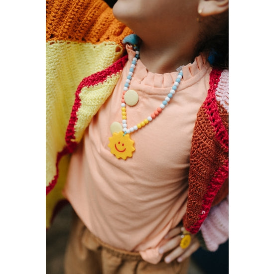 Happy Sun Necklace - Where The Sidewalk Ends Toy Shop