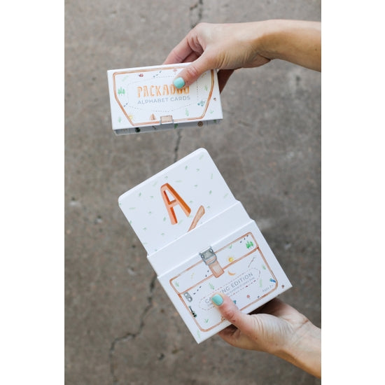Camping Themed ABC Flashcards for Kids- Packadoo - Where The Sidewalk Ends Toy Shop