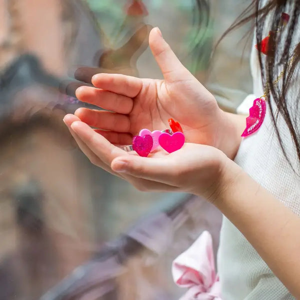 Valentine Hearts Ring - Where The Sidewalk Ends Toy Shop