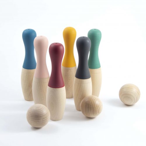 Wooden Bowling Pins - Where The Sidewalk Ends Toy Shop