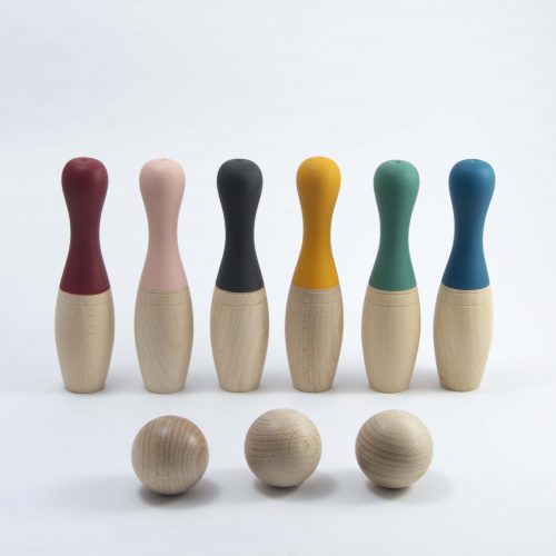 Wooden Bowling Pins - Where The Sidewalk Ends Toy Shop