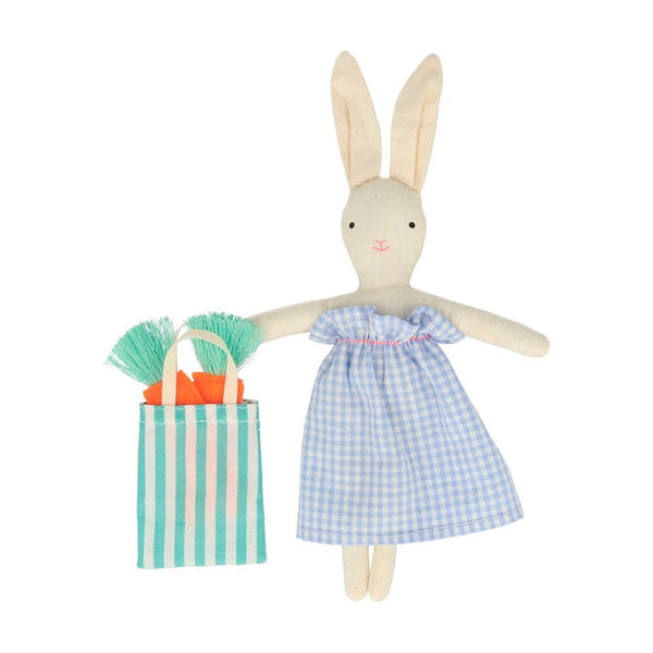 Bunny Mini Suitcase Doll - Where The Sidewalk Ends Toy Shop