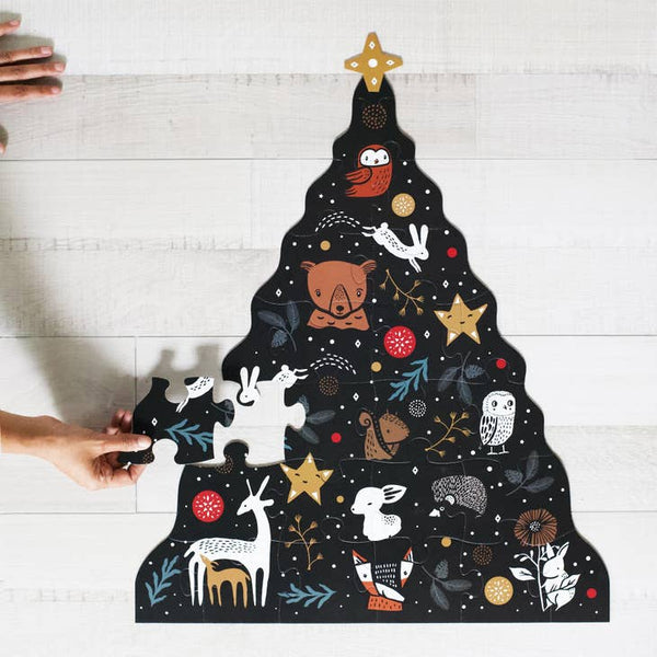 Christmas Tree Floor Puzzle - Where The Sidewalk Ends Toy Shop