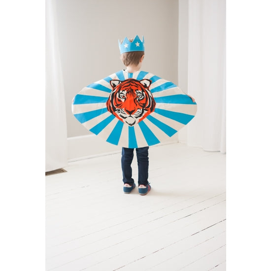 Blue Tiger Cape - Where The Sidewalk Ends Toy Shop