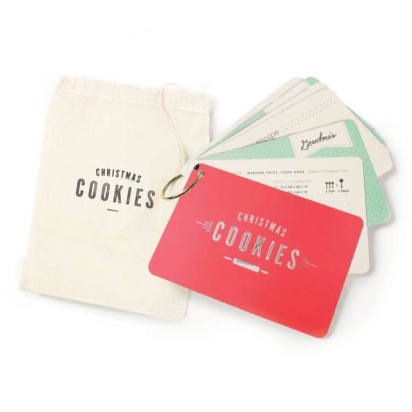 Christmas Cookie Holiday Recipe Ring - Where The Sidewalk Ends Toy Shop