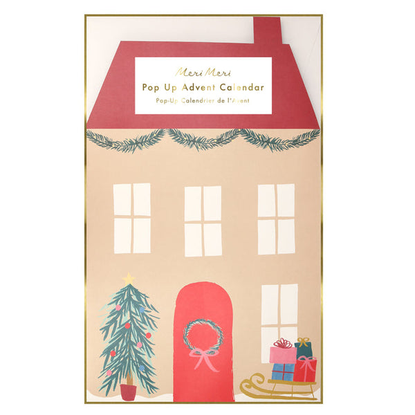 Santa's House Pop Up Advent Calendar - Where The Sidewalk Ends Toy Shop