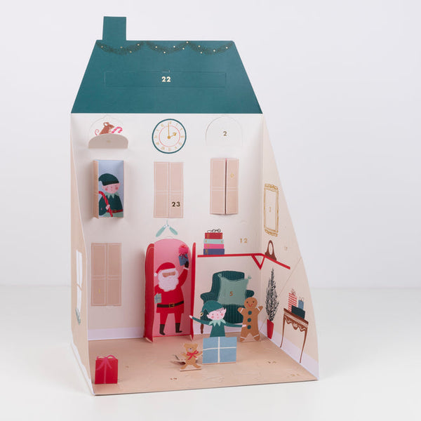 Santa's House Pop Up Advent Calendar - Where The Sidewalk Ends Toy Shop
