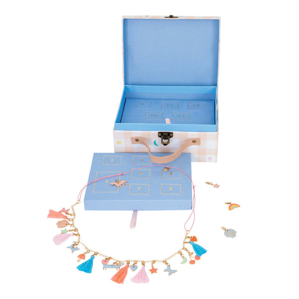 Enamel Charm Necklace Advent Calendar - Where The Sidewalk Ends Toy Shop