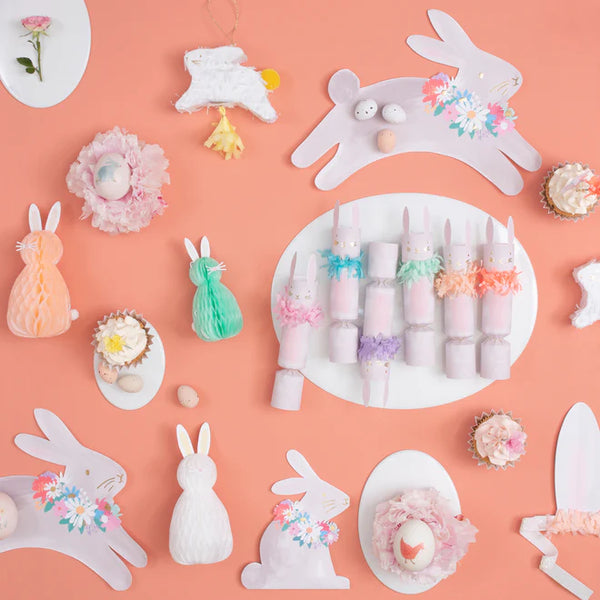 Honeycomb Spring Bunnies - Where The Sidewalk Ends Toy Shop