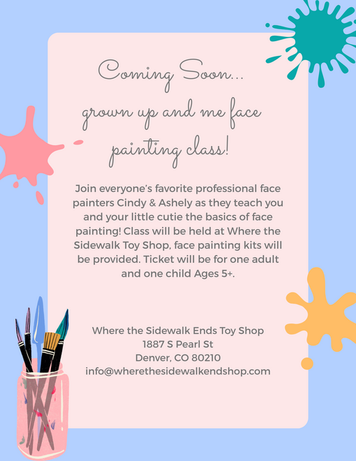 Face Painting Classes