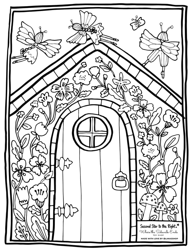 Downloadable Free Lana&#39;s Shop Coloring Pages