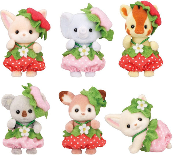 Calico Critters Cutie Collectibles -Very Berry Babies Series by Epoch Everlasting Play - Where The Sidewalk Ends Toy Shop