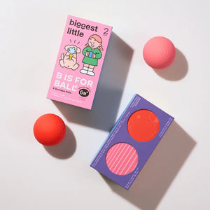 B Is For Ball® - 2-Ball Set in “Beep Beep” Car Toy Box - Where The Sidewalk Ends Toy Shop