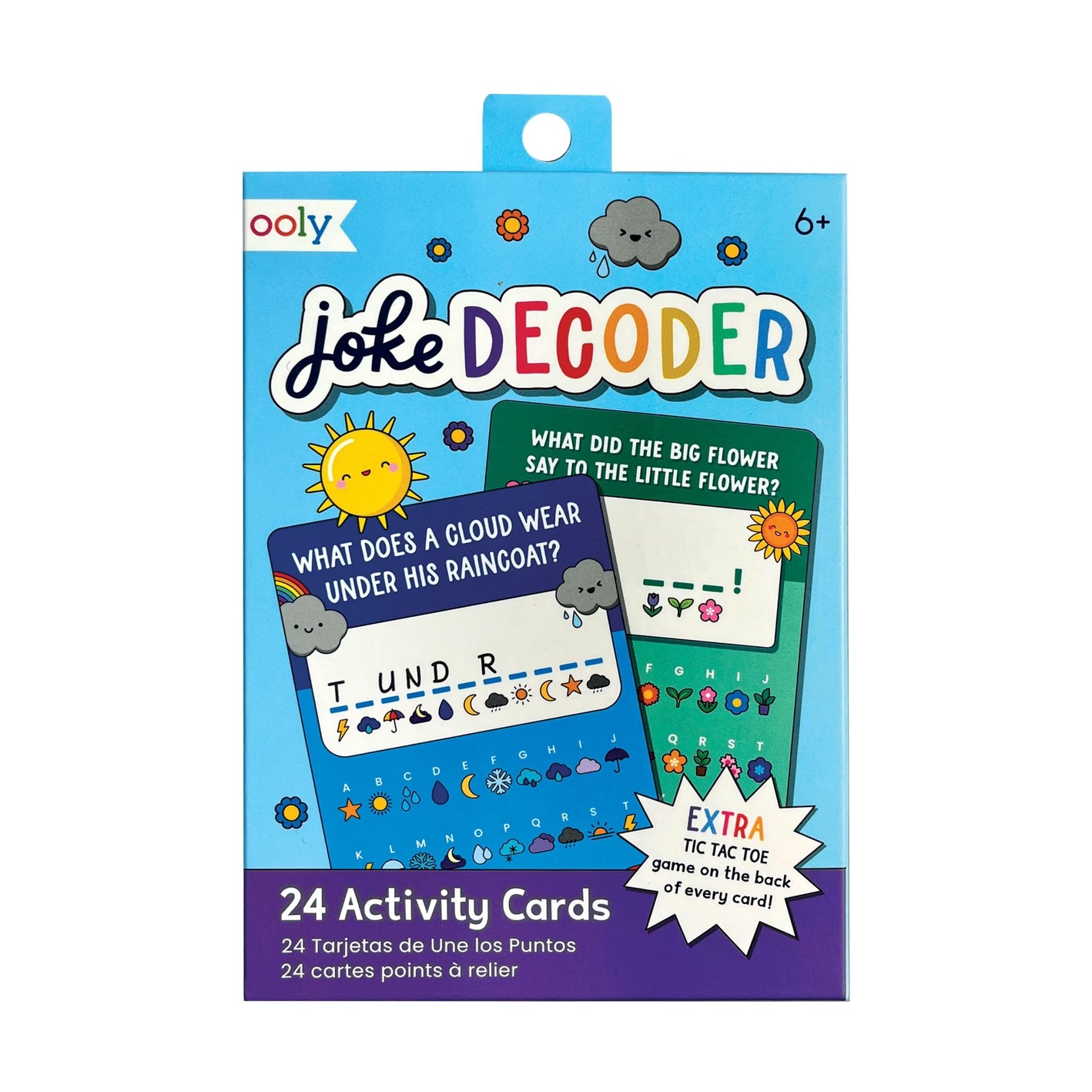 Joke Decoder Activity Cards - Set of 24 - Where The Sidewalk Ends Toy Shop