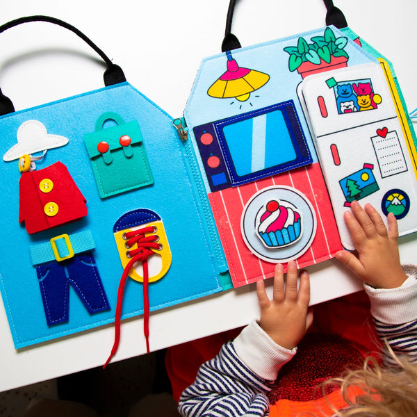 Montessori Play Kit - My Day - Where The Sidewalk Ends Toy Shop
