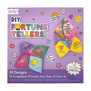 D.I.Y. Fortune Tellers Activity Kit - Set of 24 Designs - Where The Sidewalk Ends Toy Shop