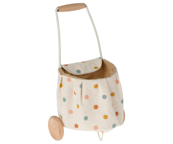 Trolley, Mini - Multi dots - Where The Sidewalk Ends Toy Shop