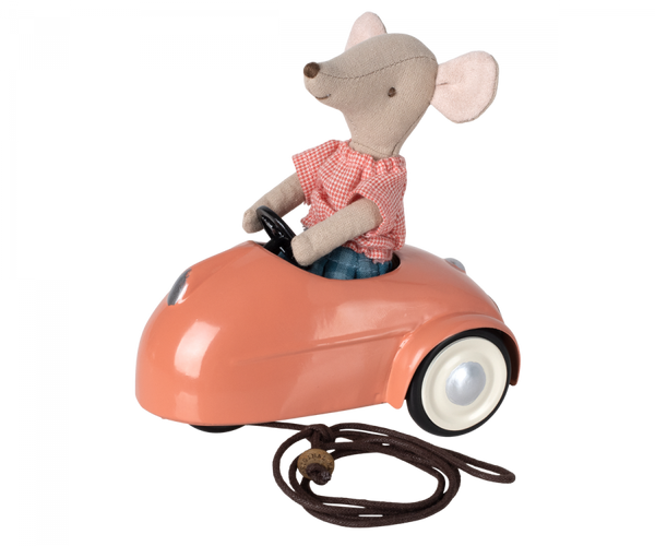 Mouse car - Coral - Where The Sidewalk Ends Toy Shop