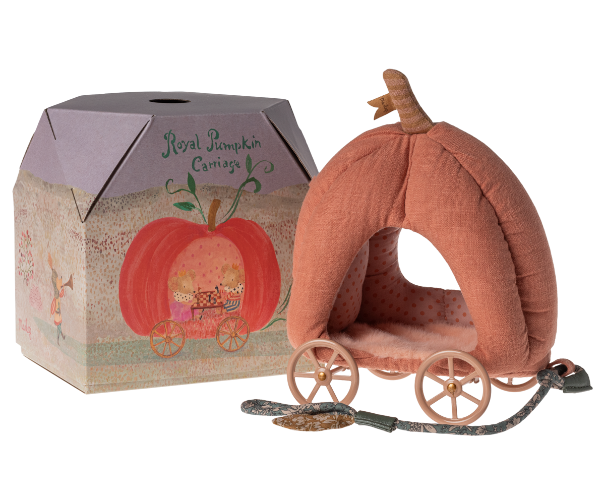 Pumpkin Carriage, Mouse - Where The Sidewalk Ends Toy Shop