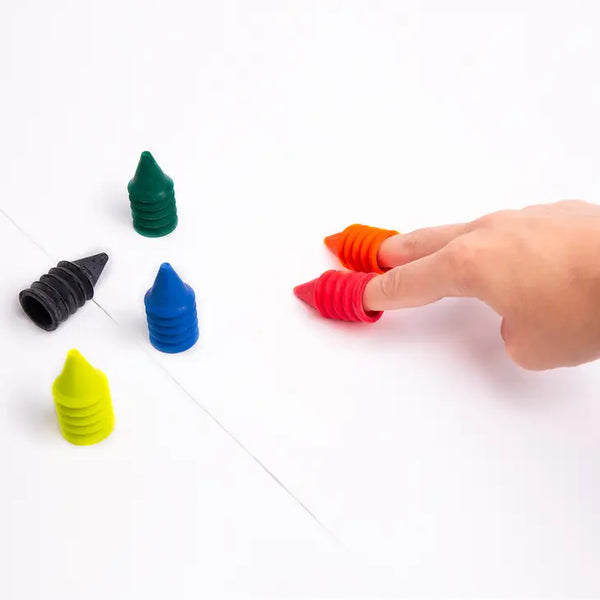 Neon Finger Crayons - Where The Sidewalk Ends Toy Shop