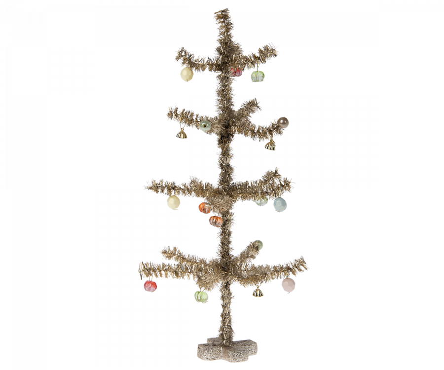 Christmas tree - Gold - Where The Sidewalk Ends Toy Shop