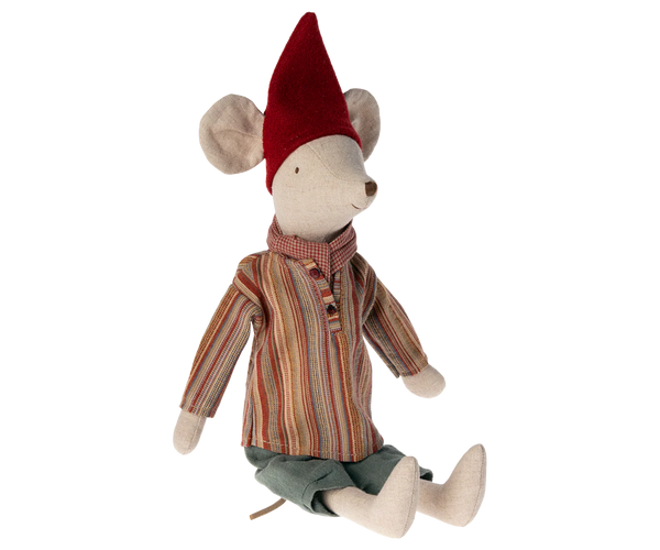 Medium Christmas Mouse, Boy - Scarf