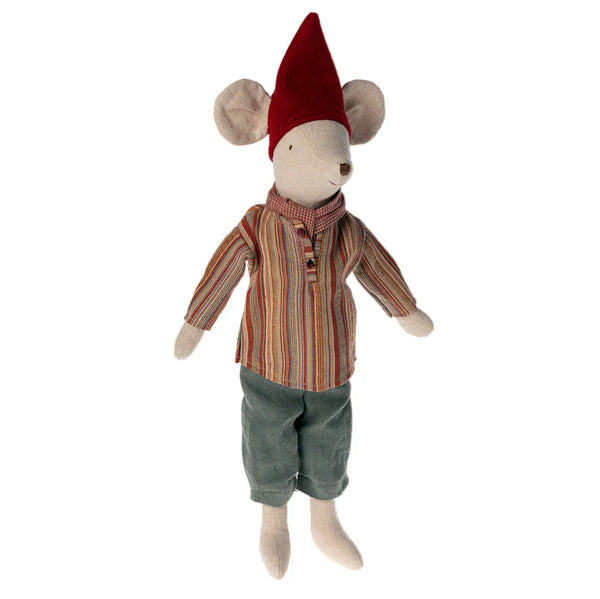 Medium Christmas Mouse, Boy - Scarf