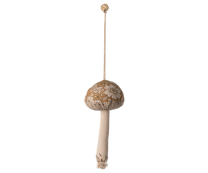 Mushroom ornament, Blossom - Ocher