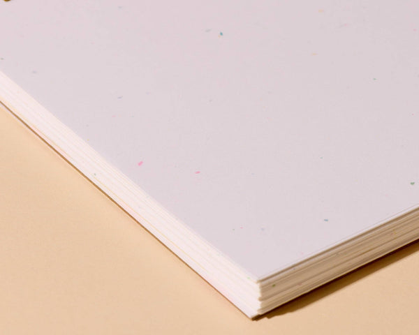Letterpress Unlined Spiral Notebook—Cherries (Fruit, Cute)