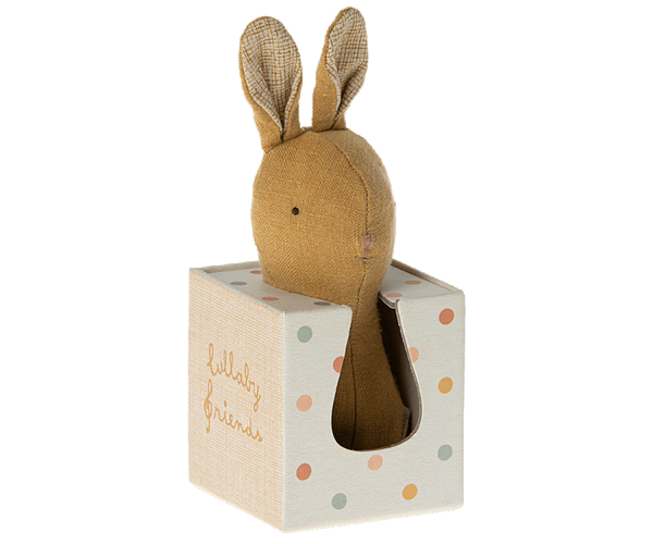 Lullaby Friends Bunny Rattle - Where The Sidewalk Ends Toy Shop