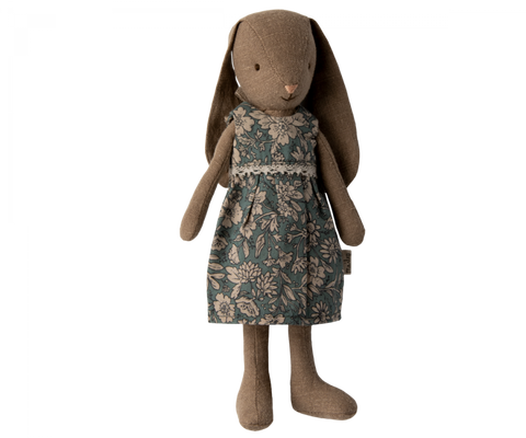 Bunny size 1, Brown -Dress - Where The Sidewalk Ends Toy Shop
