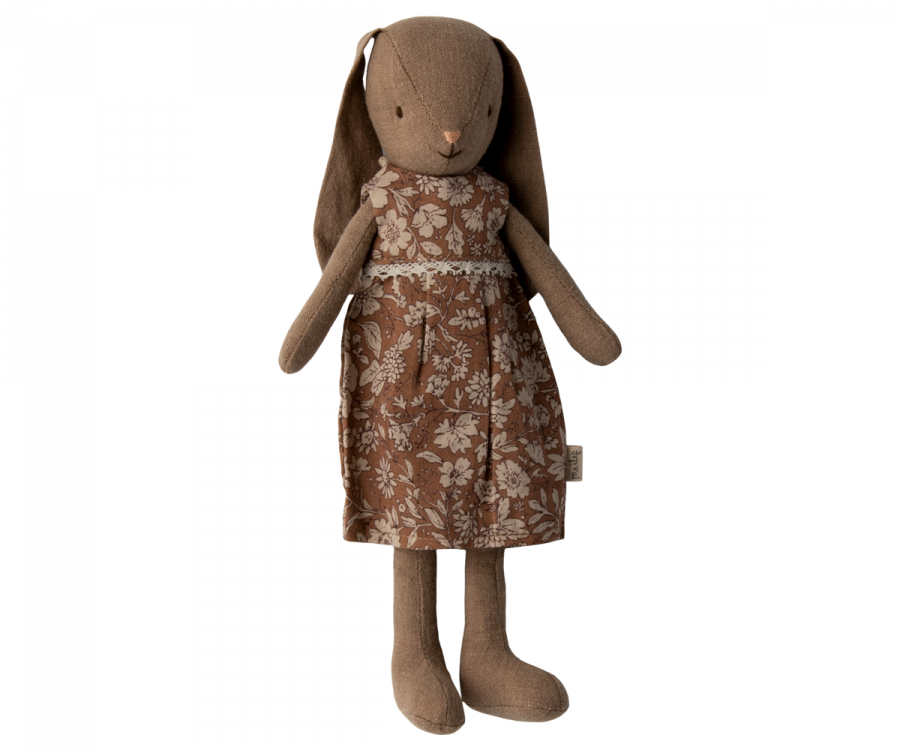 Bunny size 2, Brown - Dress - Where The Sidewalk Ends Toy Shop
