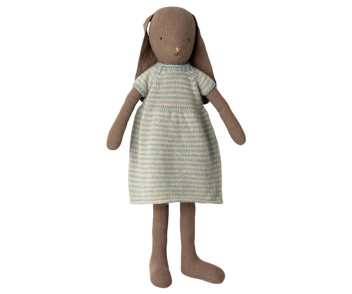 Bunny Size 4, Brown - Knitted dress