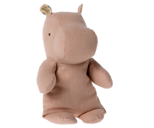 Safari Friends, Small Hippo - Soft Rose