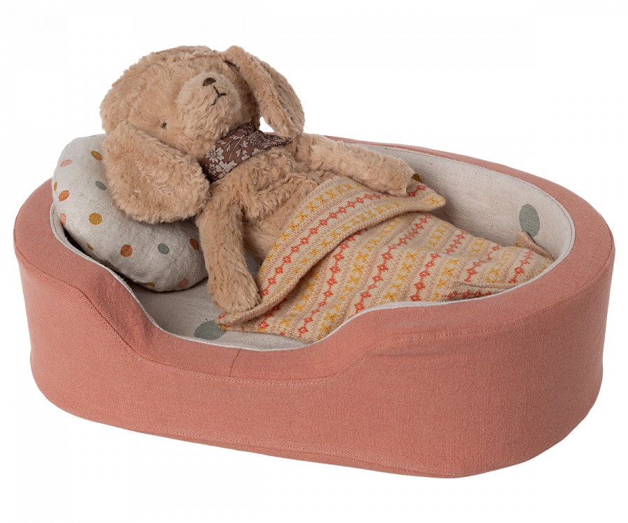 Cosy basket, Medium - Coral - Where The Sidewalk Ends Toy Shop