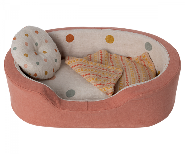 Cosy basket, Medium - Coral - Where The Sidewalk Ends Toy Shop