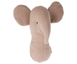 Lullaby friends, Elephant rattle - Rose - Where The Sidewalk Ends Toy Shop