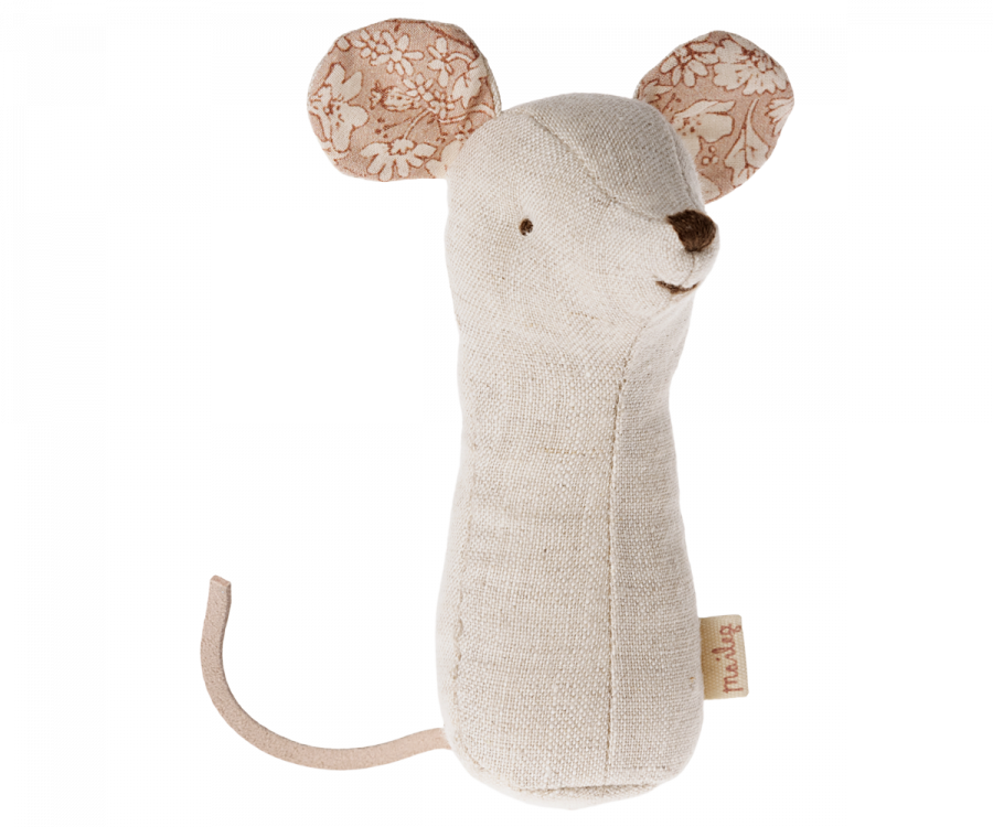 Lullaby friends, Mouse rattle - Nature - Where The Sidewalk Ends Toy Shop