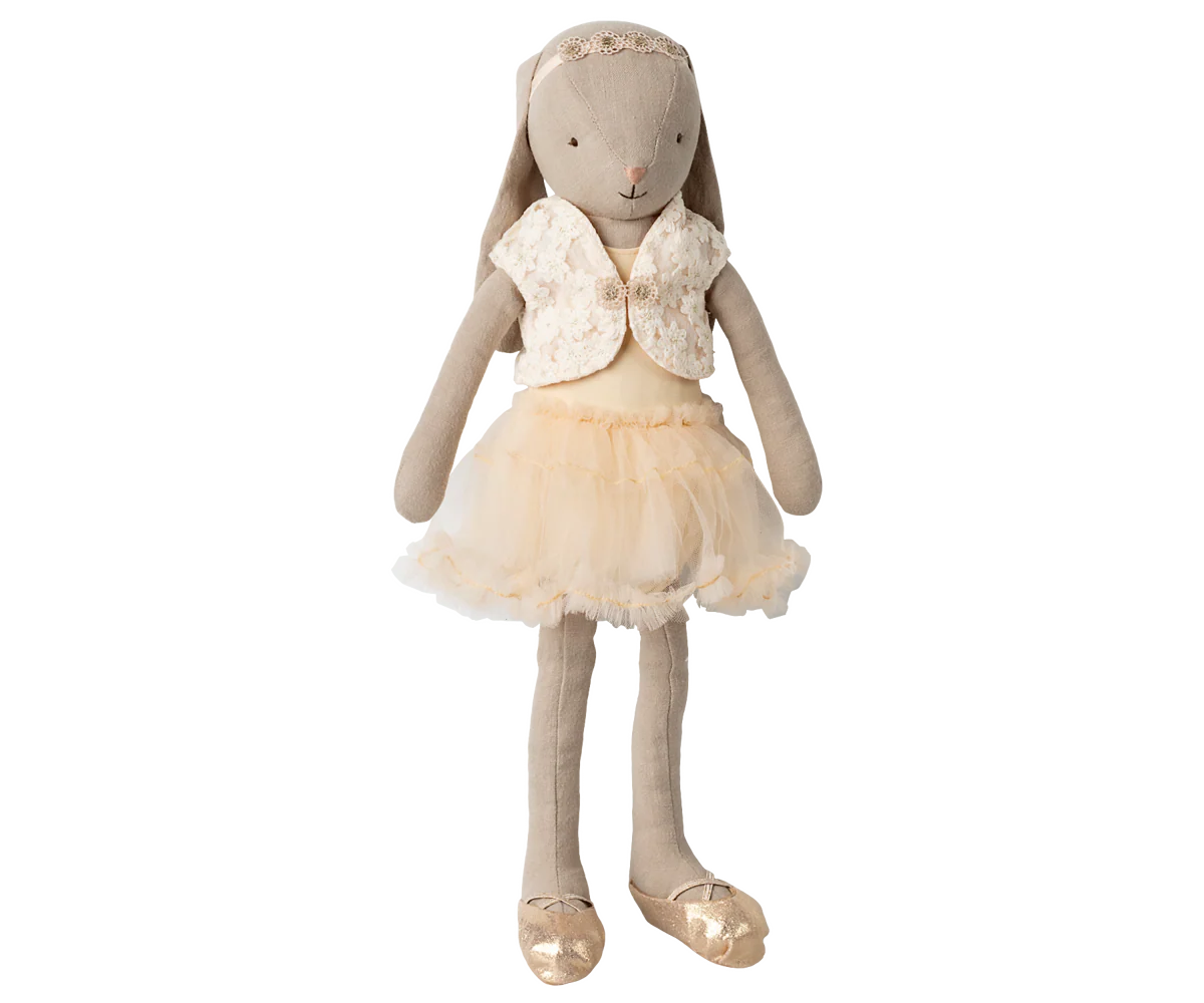 Bunny, Size 3 - Classic - Ballet suit and skirt cream - Where The Sidewalk Ends Toy Shop